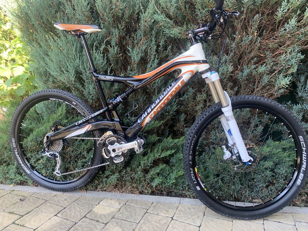 Cannondale Rush Carbon 4  Mountain Bike велосипед двухподвес