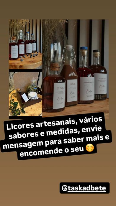 Licores artesanais