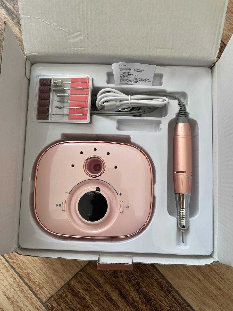 Фрезер на акумуляторі для манікюру S-306 35000 обертів Nail Drill