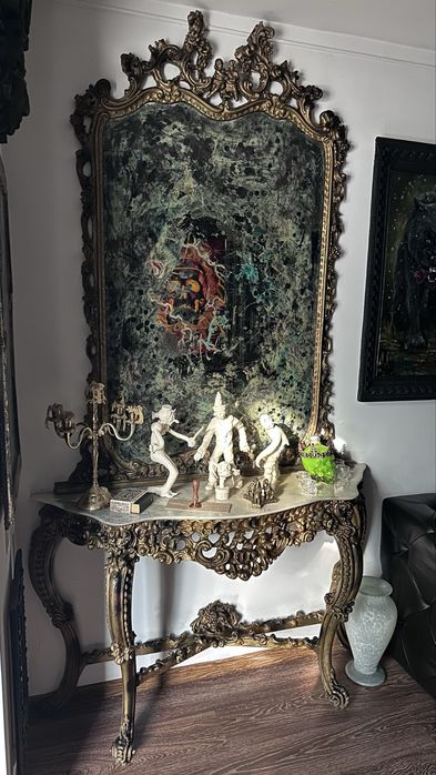 Old mirror baroque | зеркало