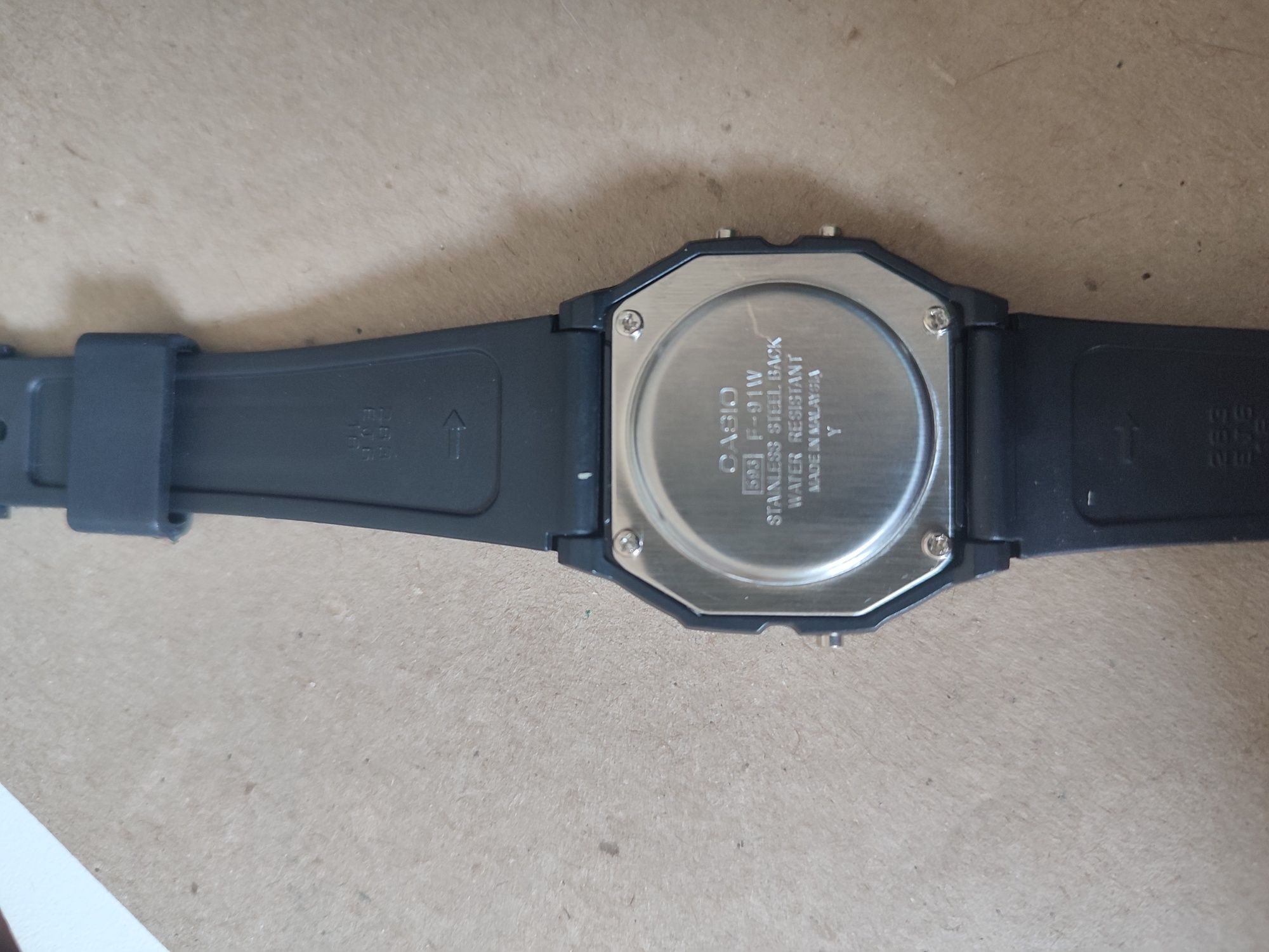 Relógio Casio F91W Preto - Novo sem uso