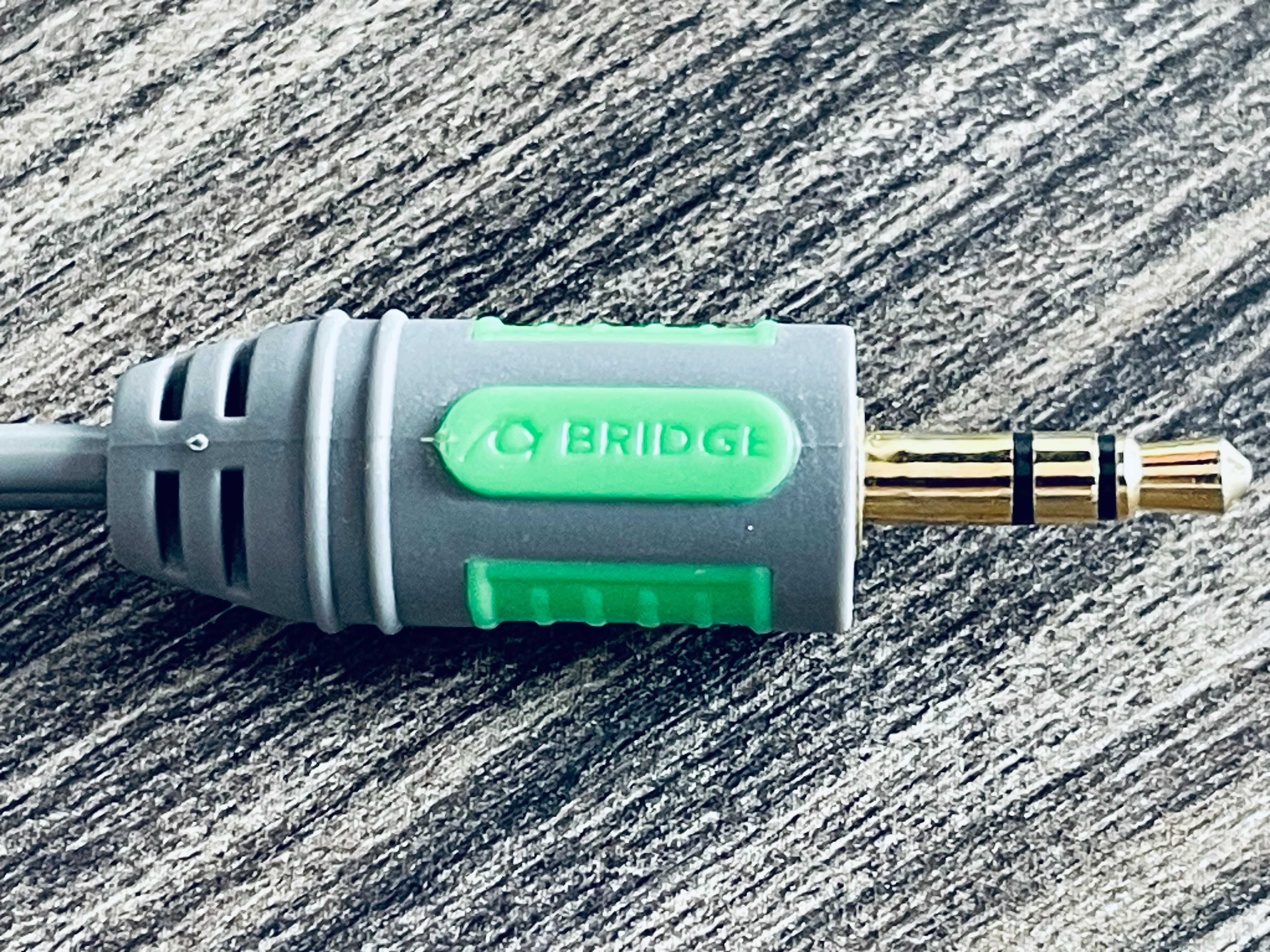 Kabel audio hi-fi Bridge 1 x Mini Jack 3,5 mm - 2 x RCA (cinch) 1m