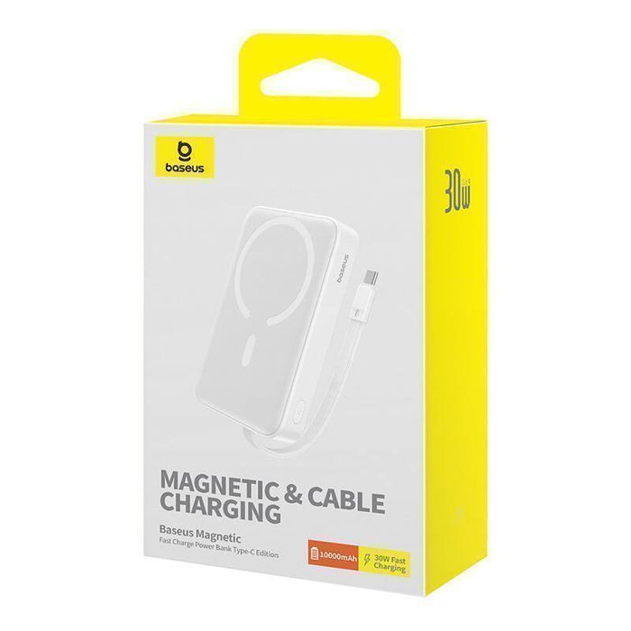 Powerbank magnetyczny Baseus Magnetic Mini 10000mAh, USB-C 30W MagSafe
