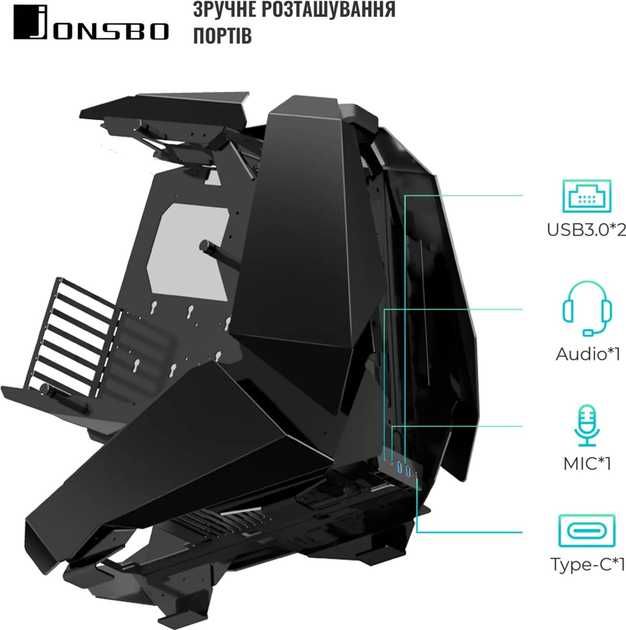 Корпус JONSBO MOD5 Black