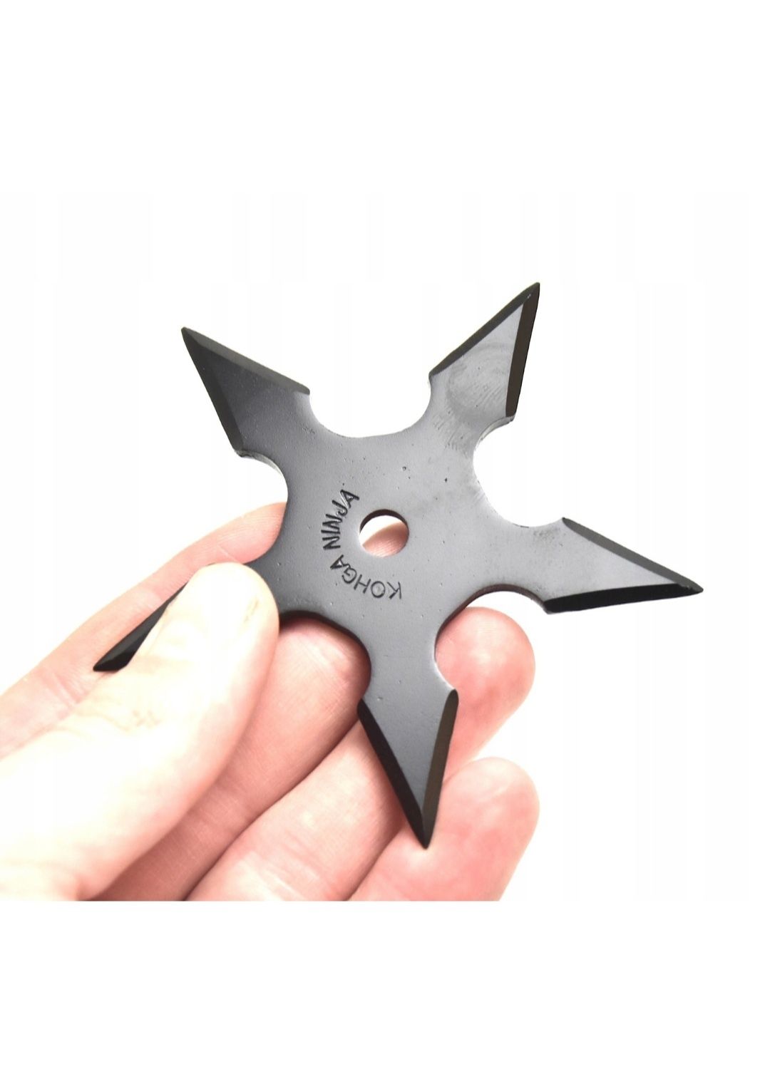 Rzutka Gwiazdka Shuriken 5 Ostrzy NINJA BLACK