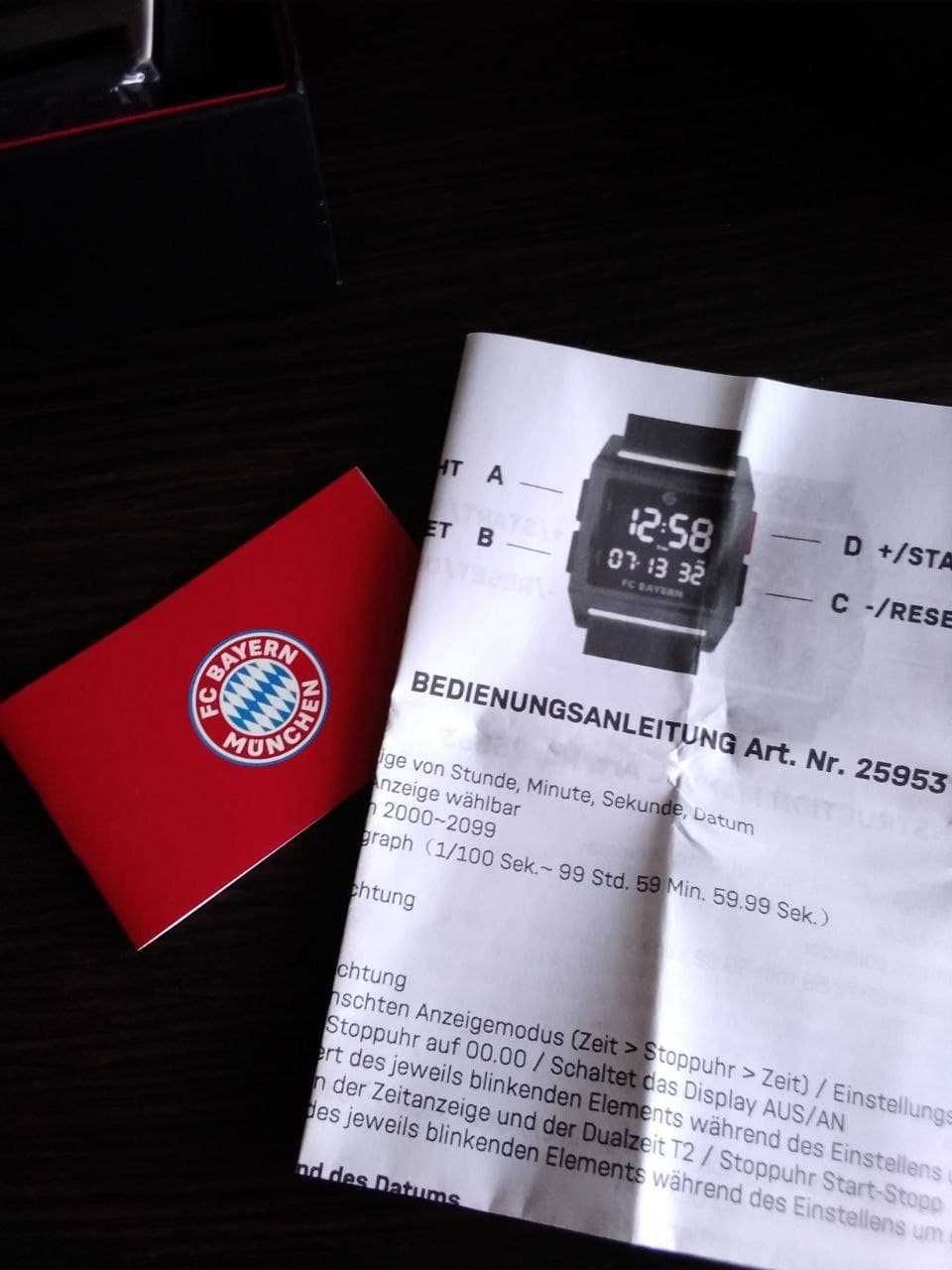 Часы мужские Digital Watch FC Bayern Logo