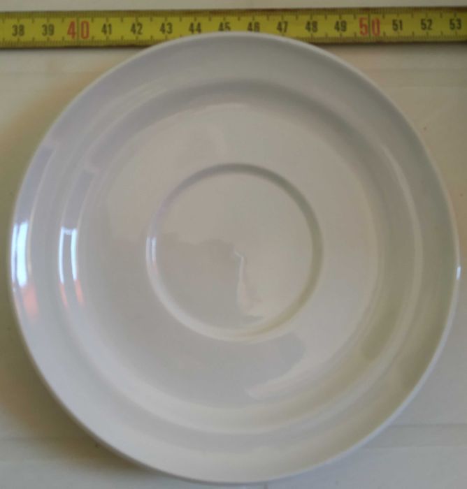 18 Pratos 14Cm Pyroblan Porcelaine France Vidro Aperitivo Cinzeiro