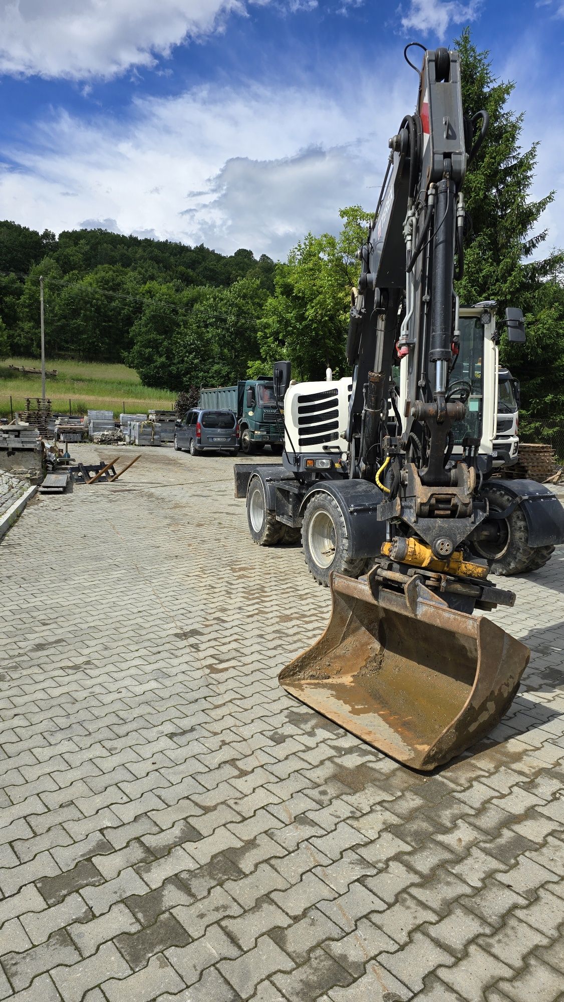 Koparka Terex TW85, koparka 8ton, rototilt, engcon