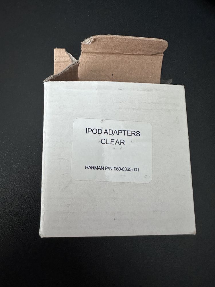 Ipod adapters clear