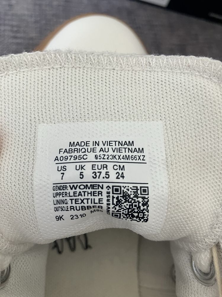 Converse жіночі шкіряні кеди, оригінал