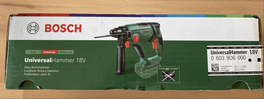 Młot akumulatorowy Bosch UniversalHammer 18V