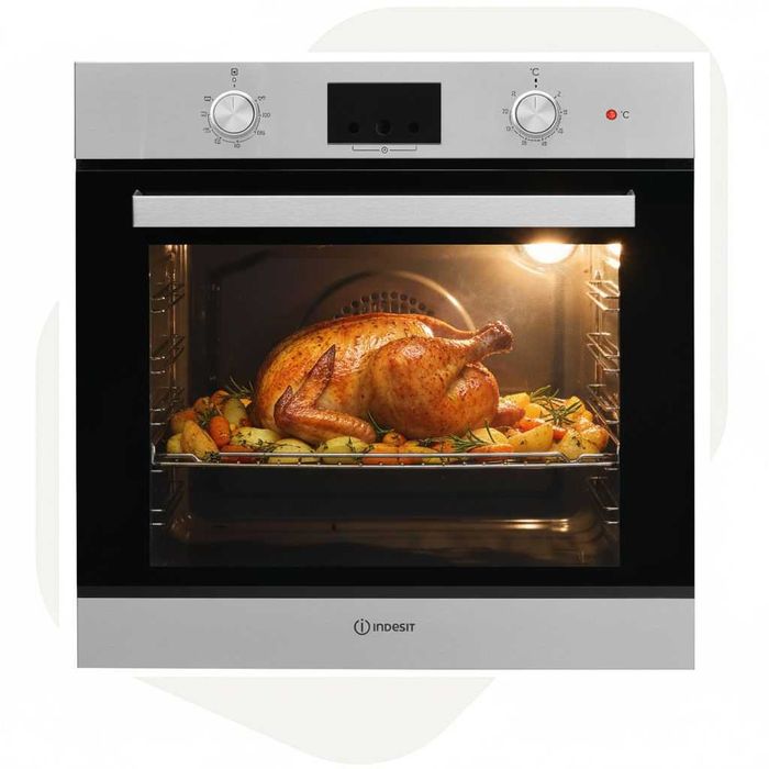 Piekarnik do zabudowy Indesit IFW65Y0JIX Multiflow Inox OUTLET 22JG30