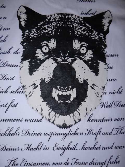 Bawełniana Koszulka - Thor Steinar Wolf