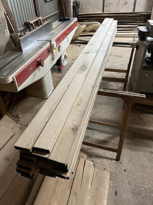 Deski debowe czterostronie strugane