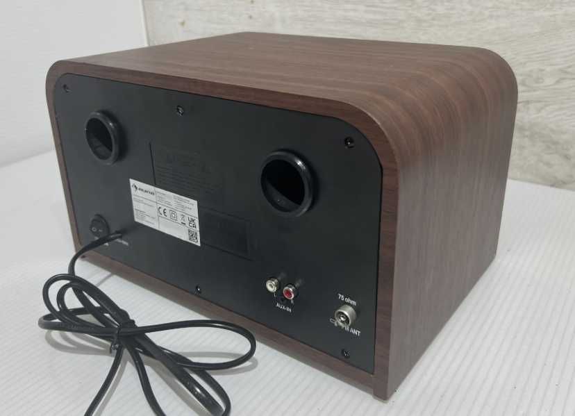 Ретро стереосистема Проигрыватель USB BT Auna Columbia