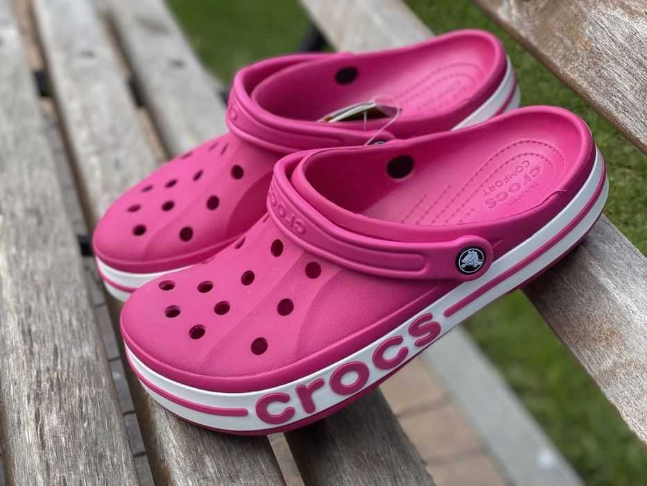 Купить Оригинал Крокс Crocs Bayband Мужские Женские Белые 36-44