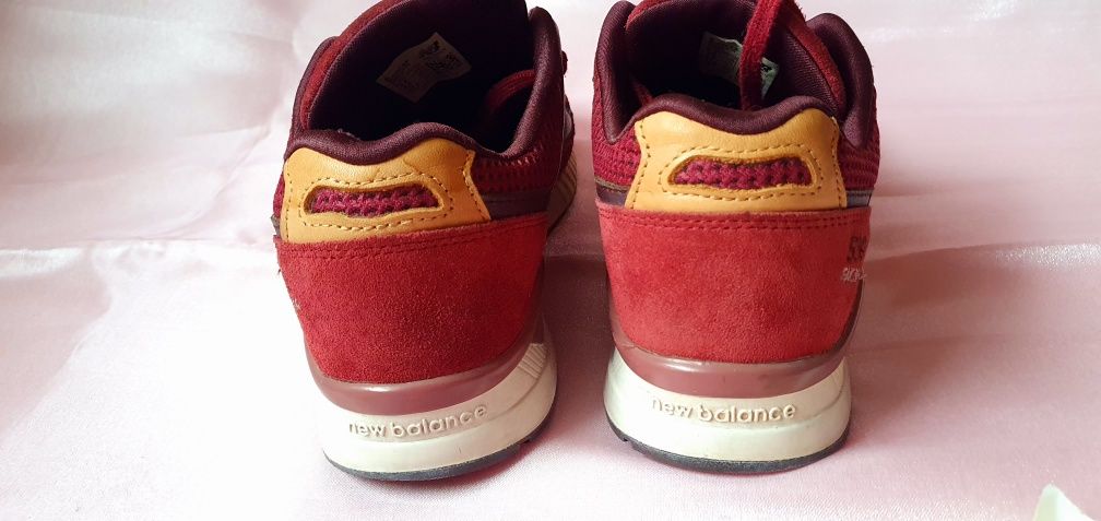 Bordowe buty New Balance