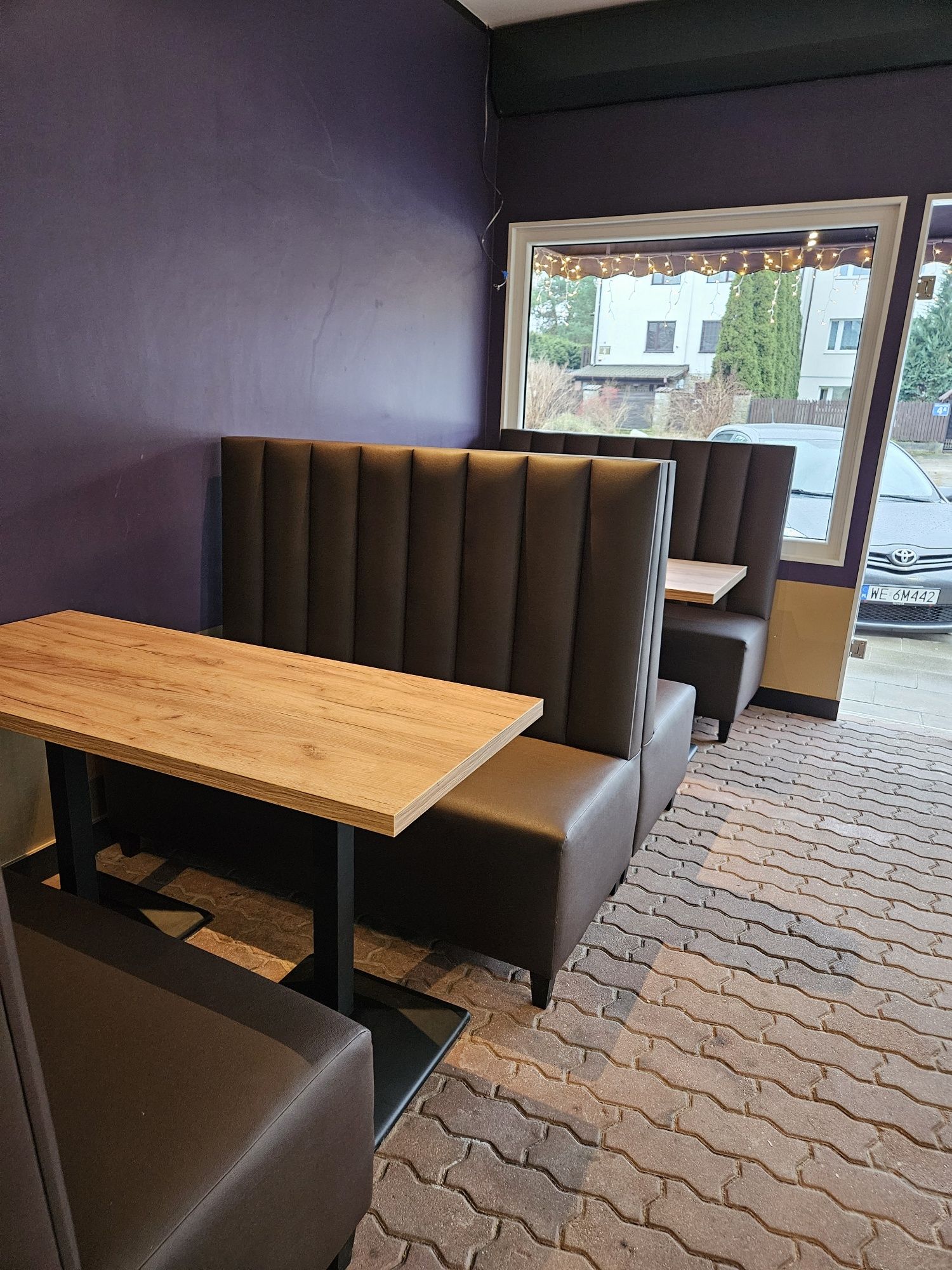 Producent kanapy barowe sofa loża na wymiar do baru klubu restauracji