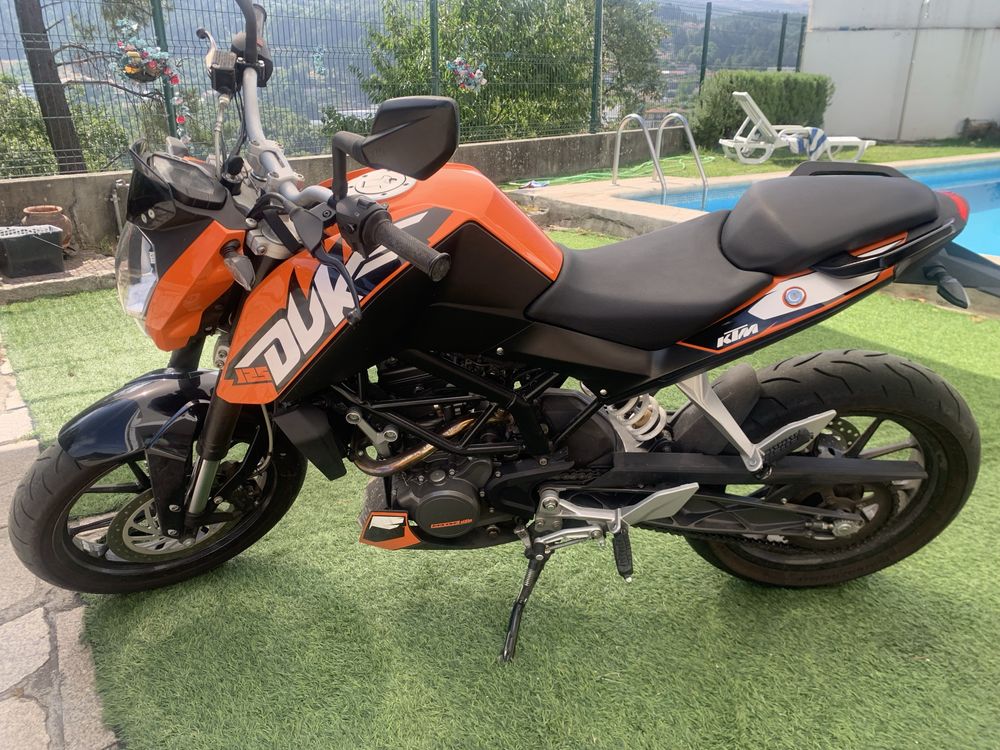 KTM DUKE 125  com 12505 km