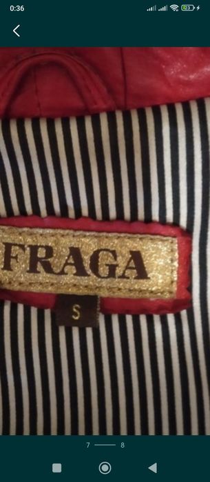 Женская кожаная курточка S.