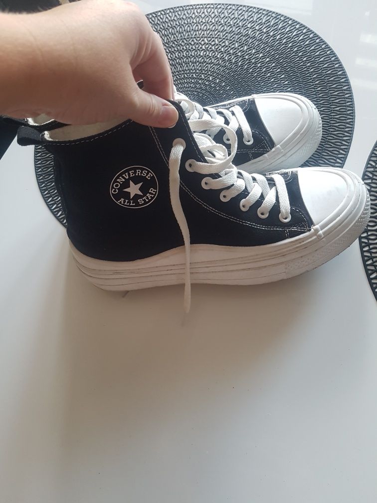 Trampki czarne 40