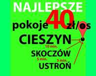 NAJLEPSZE Pokoje dla pracowników w Górkach Wielkich > Cieszyn 10 min.