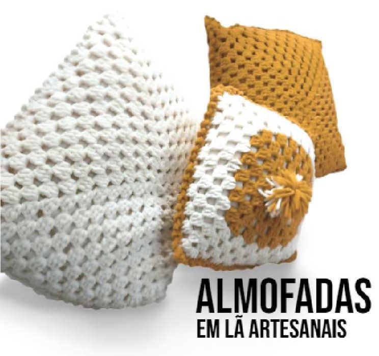 Almofadas Artesanais de Lã