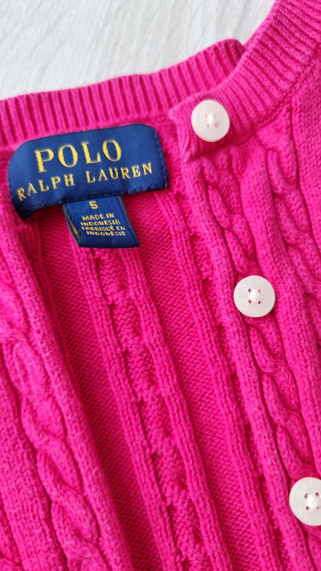 Polo ralph lauren sweterek 110 cm 5 lat