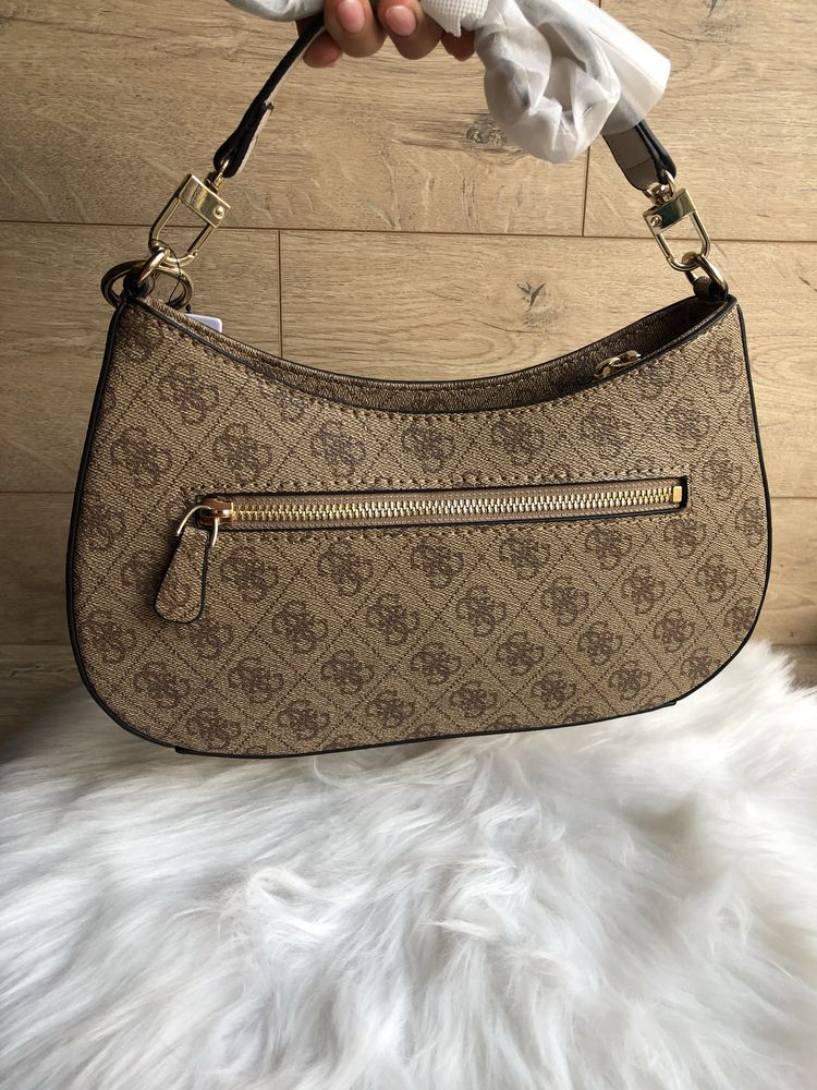 Жіноча сумка guess noelle латте