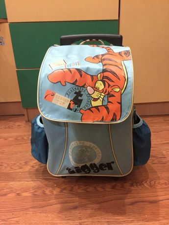 Чемодан рюкзак на колесах детский