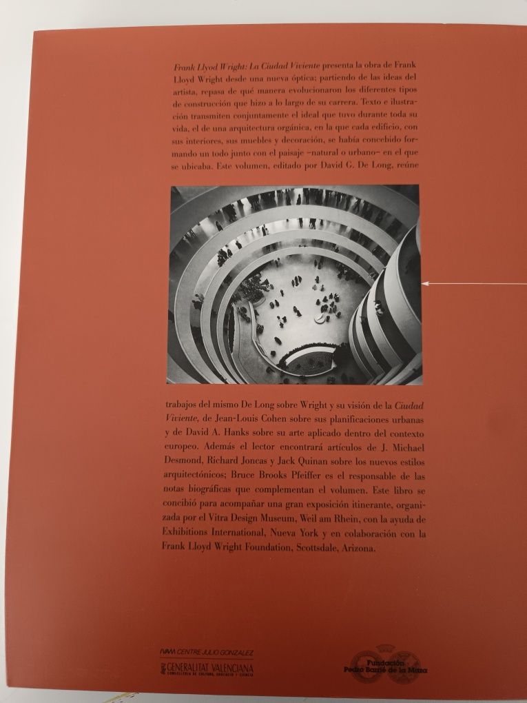 Livro  Frank Lloyd Wright y la Ciudad Viviente — Vitra Design Museum