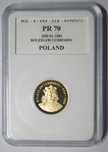 Złota moneta 2000 zł. 1980r. Bolesław I Chrobry, Polska PRL. Grading70