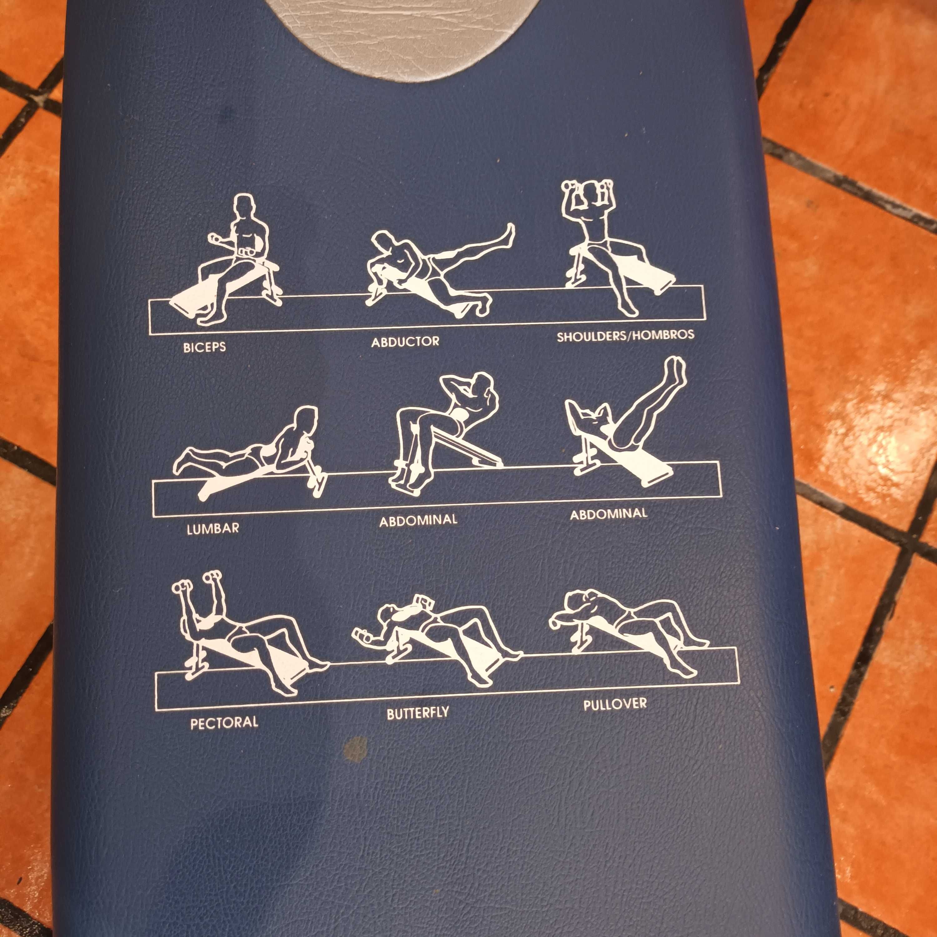 Banco de abdominais musculação