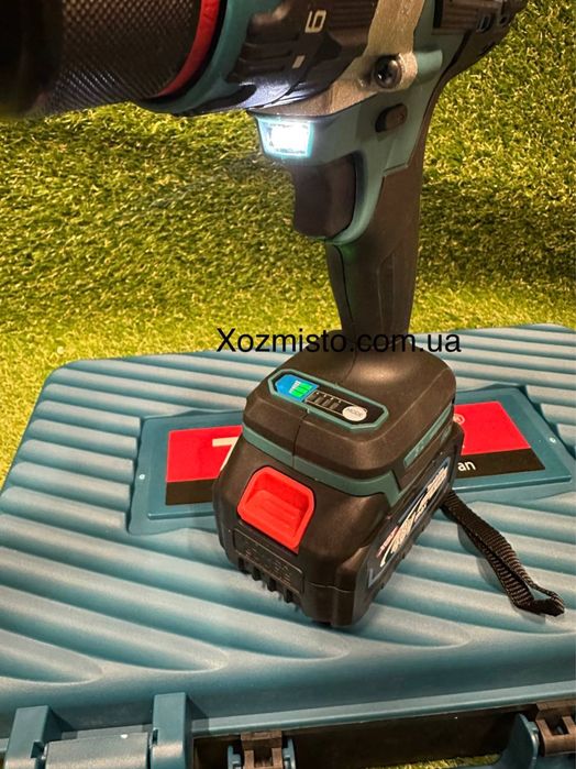 Акумуляторний дриль ударний шурупокрут MAKITA DHP486Z 48v, 185 Нм