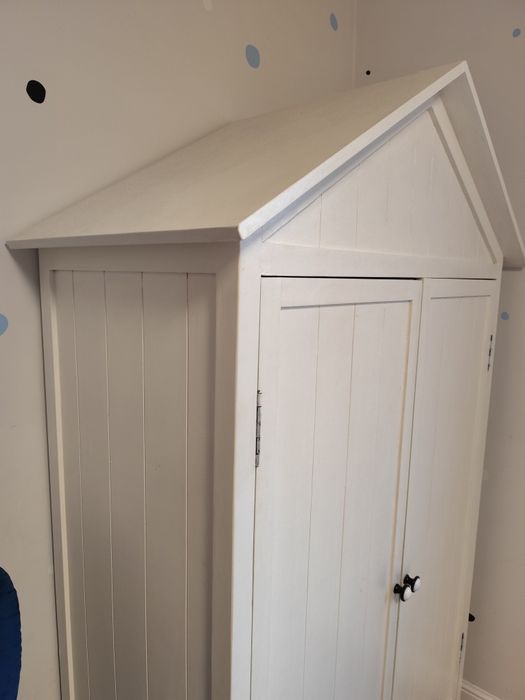 Szafa domek biała szafa dziecięca dla dziecka