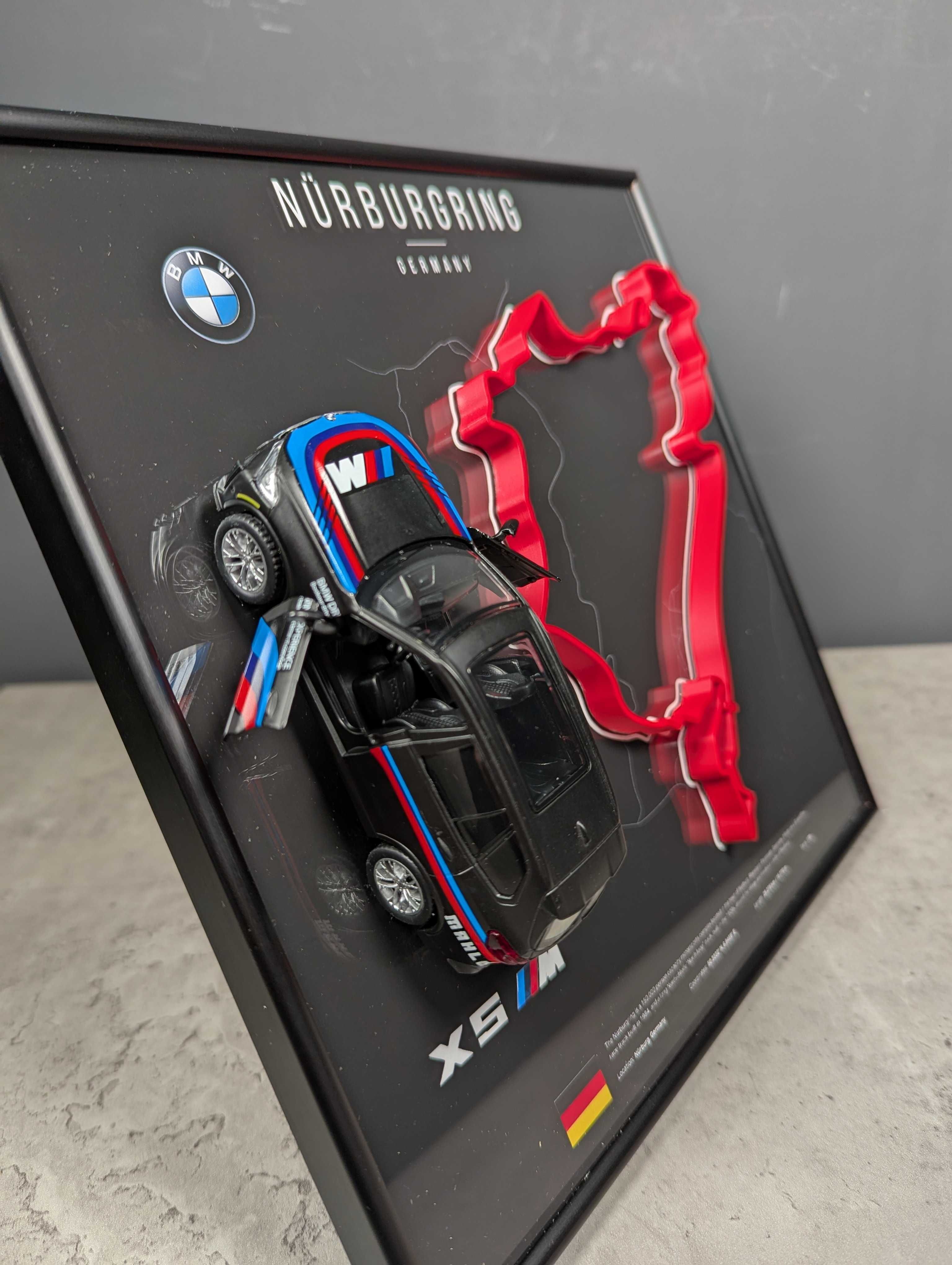 Модель CCA з Рамкою BMW X5/M В Масштабі 1:43 та 3D Трасою Nürburgring