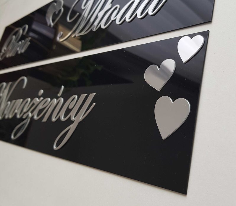 Tablica ślubna rejestracja