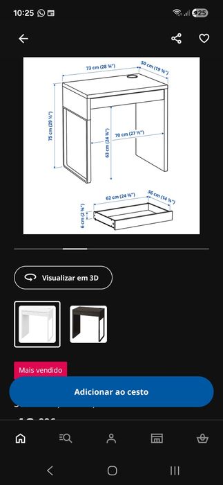 Secretaria Ikea Micke