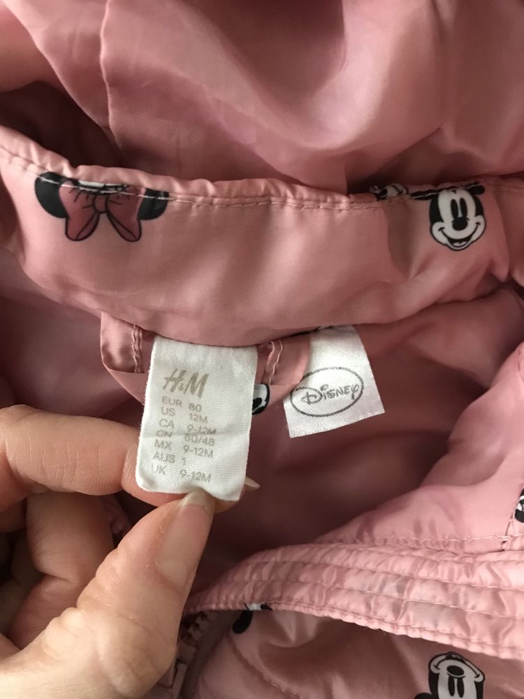 Kamizelka , bezrękawnik myszka minnie r.80 HM