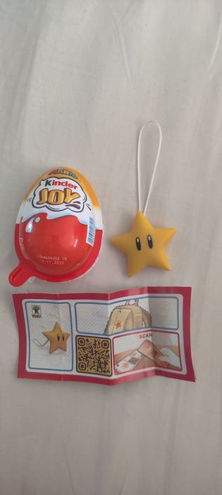 Фігурка зірка Kinder Super Mario
