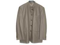 Ciro Citterio szara khaki stójka marynarka męska 45% wełna minimal XL