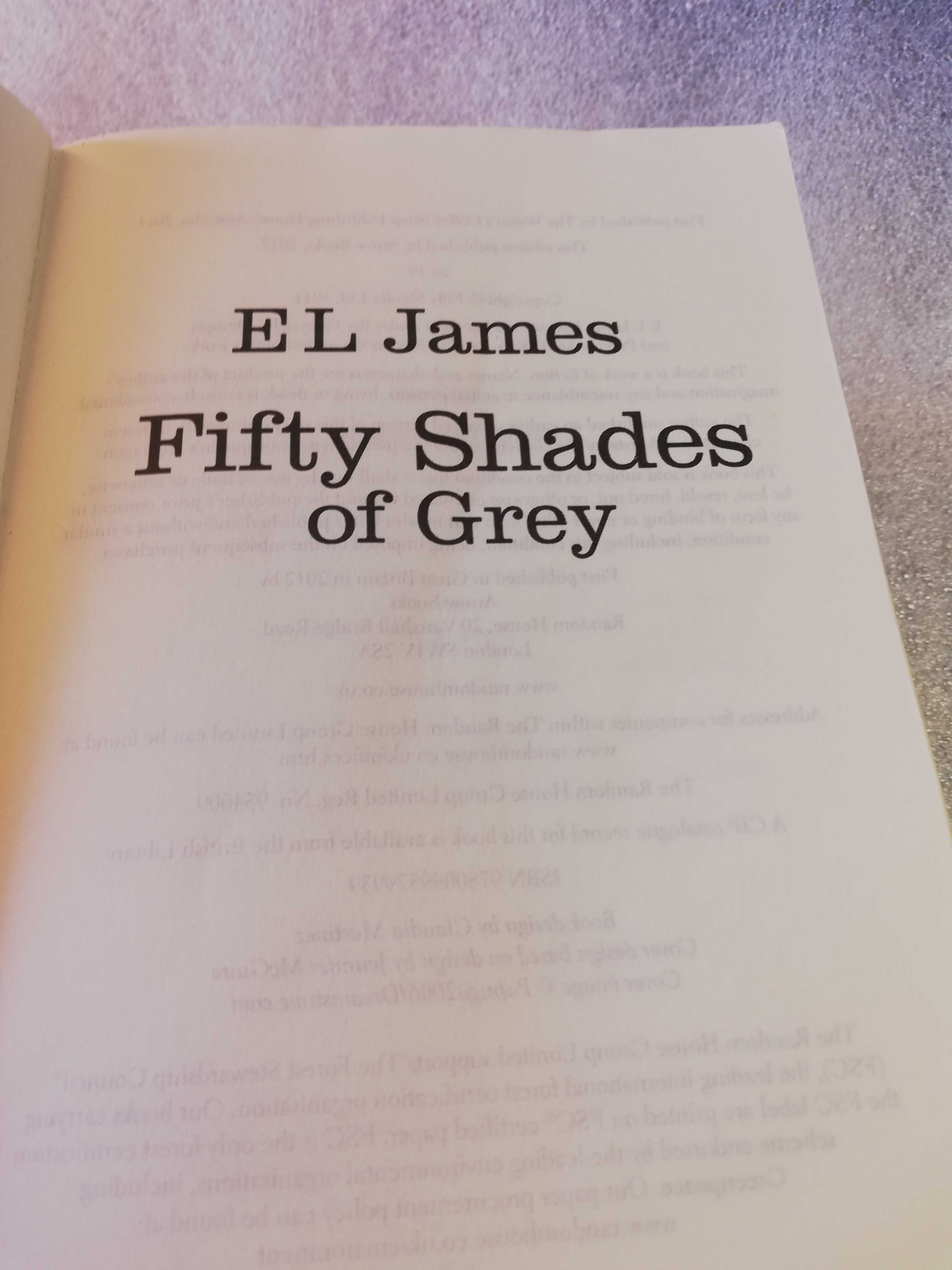 Fifty Shades of Grey + Fifty Shades Darker - El James - j. angielski