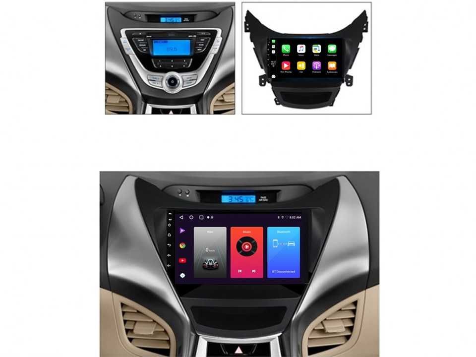 Radio samochodowe Android Hyundai Elantra (9") 2011.-2013