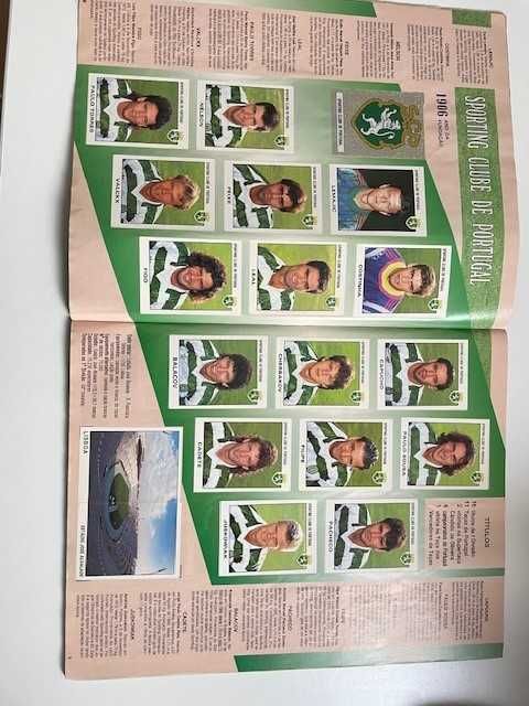 Caderneta Futebol 93/94