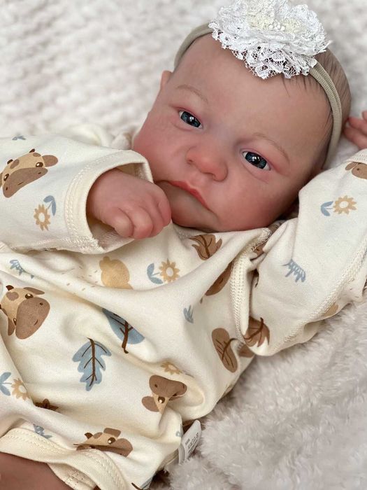 •UNIKATOWA• Lalka Typ Reborn Jak Prawdziwy Noworodek Limitowana Seria