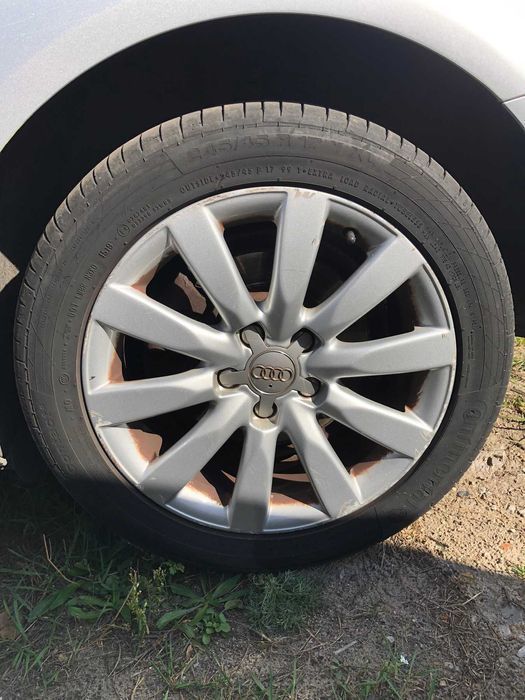 Диски з гумою діски R17 5x112 8J ET47 Skoda Volkswagen Audi