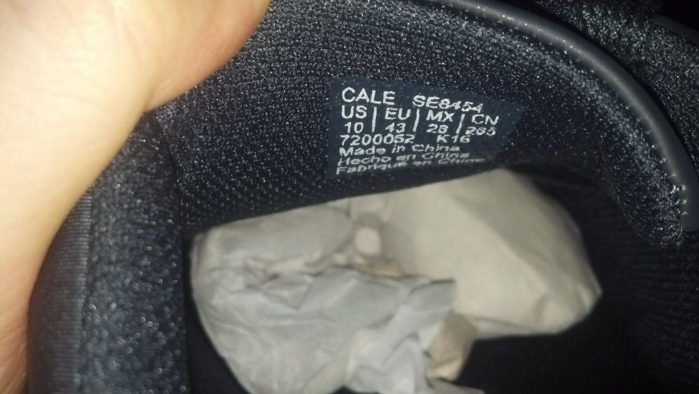 Nowe buty Calvin Klein Jeans CK Sneakersy Cale Matte SE8454