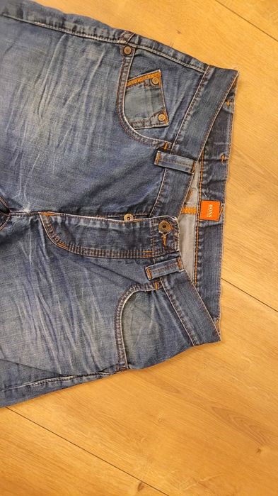 Spodnie jeansowe hugo boss