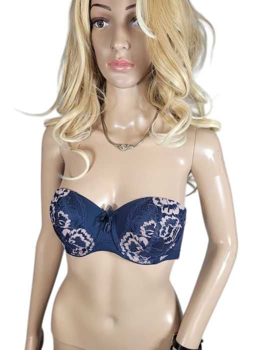 Stanik biustonosz 70C Triumph koronka bielizna damska