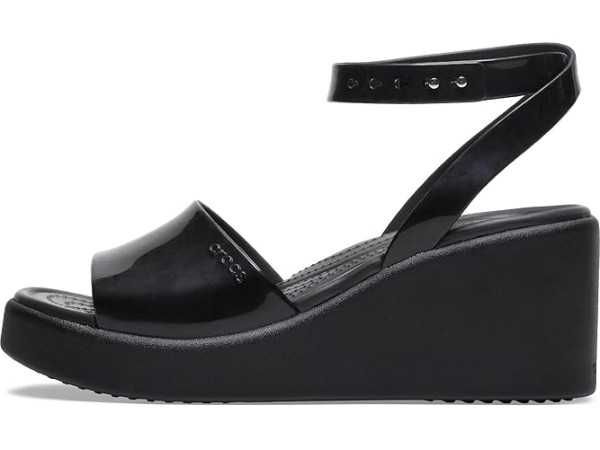 Босоніжки Crocs Brooklyn High Shine Ankle Strap Wedge, W7, W8, W9